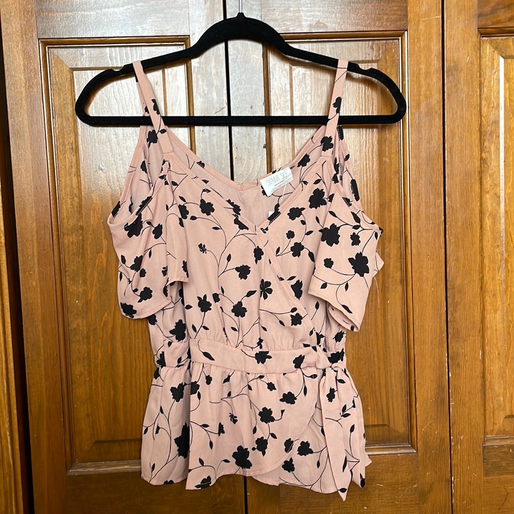 Sienna Sky Off The Shoulder Floral Top